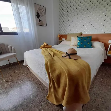 Apartament Ambar Gandia Playa-Grao Con Piscina Parking Ideal Para Familias Zewnętrze zdjęcie