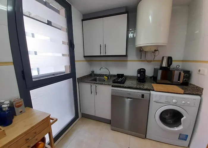 Apartament Ambar Gandia Playa-Grao Con Piscina Parking Ideal Para Familias